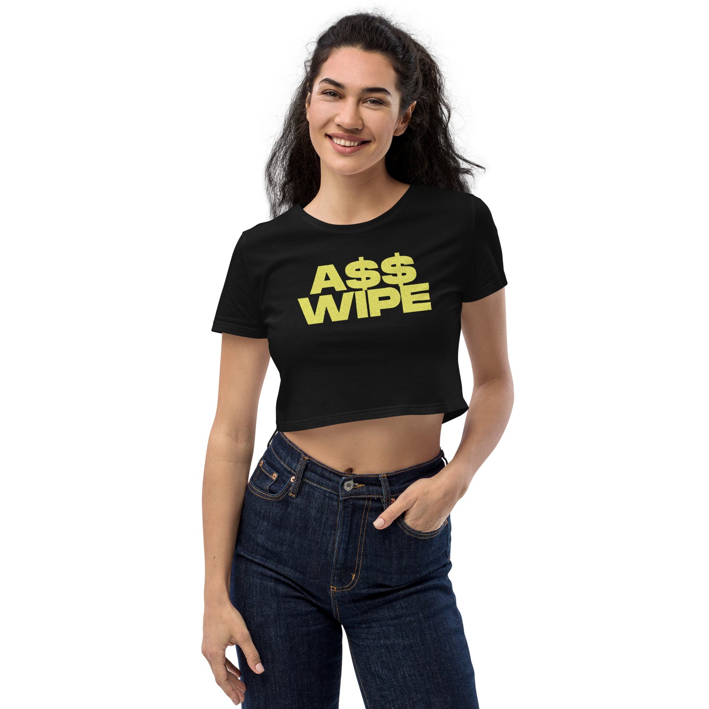 A$$ WIPE Womens Crop Top